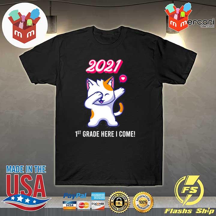 2021 kindergarden graduation celebration dapping cat shirt