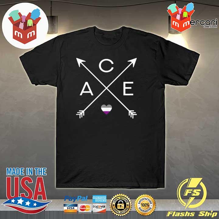 Ace arrows LGBT pride asexual shirt