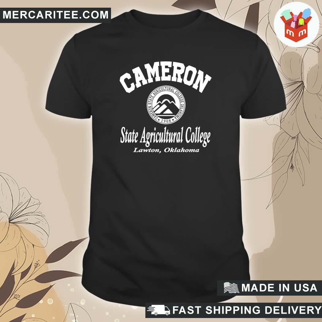 جميلة اصنع سرير حب الاستطلاع  Official Cameron State Agricultural Cl Ok Motto T-Shirt, hoodie, sweater,  long sleeve and tank top
