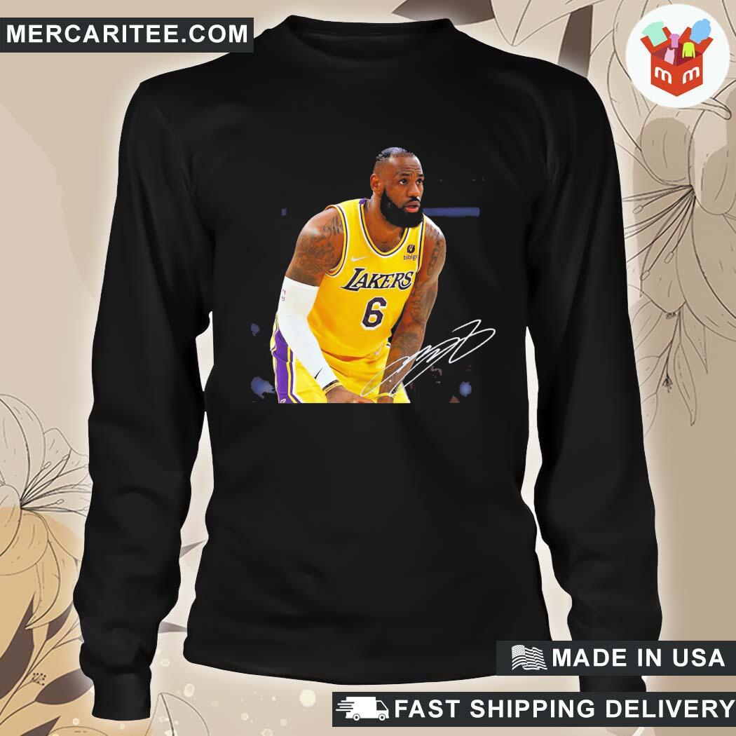 Lebron Lake Show Lakers Family King James Signature T-Shirt