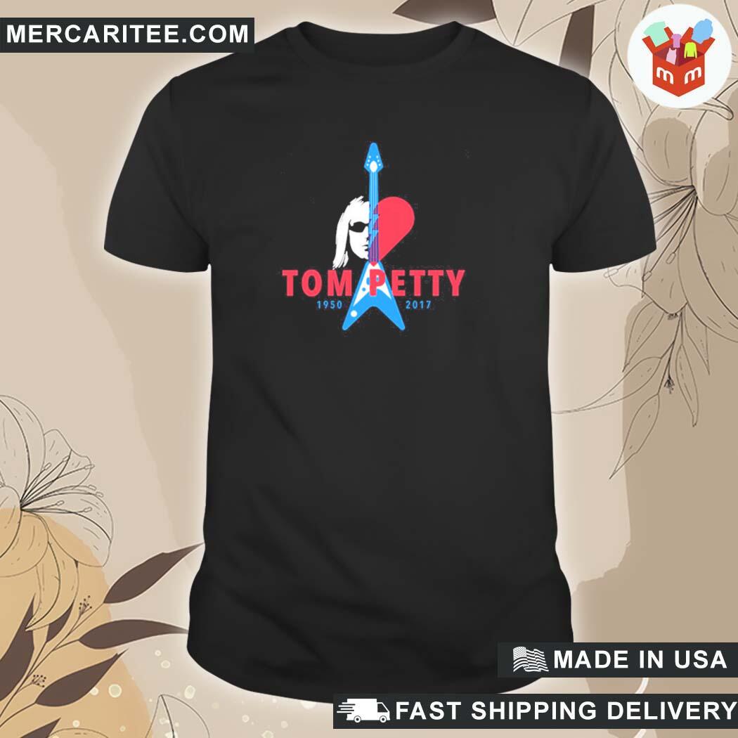 Official 1950 2017 Tom Petty Heartbreaker Best T-Shirt