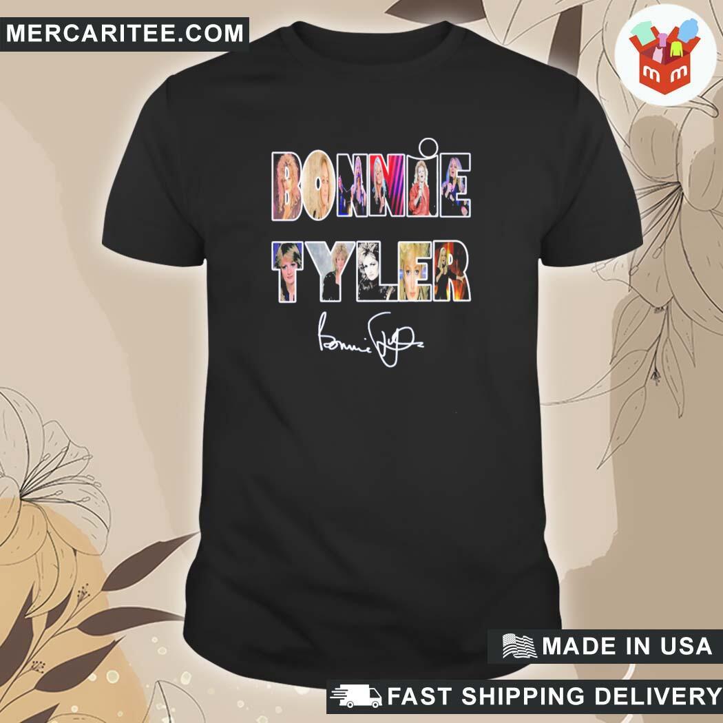 Official Art Bonnie Tyler Signature T-Shirt
