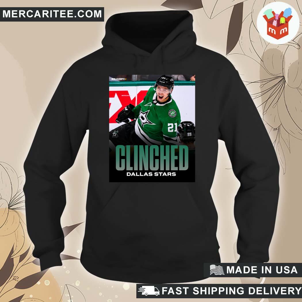 Official Clinched Dallas Is Headed To The Stanley Cup Playoffs T-Shirt hoodie
