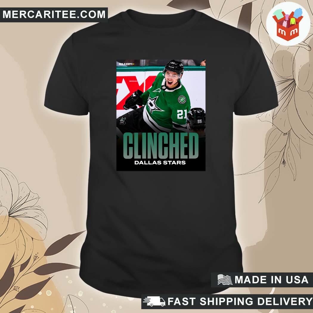 Official Clinched Dallas Is Headed To The Stanley Cup Playoffs T-Shirt