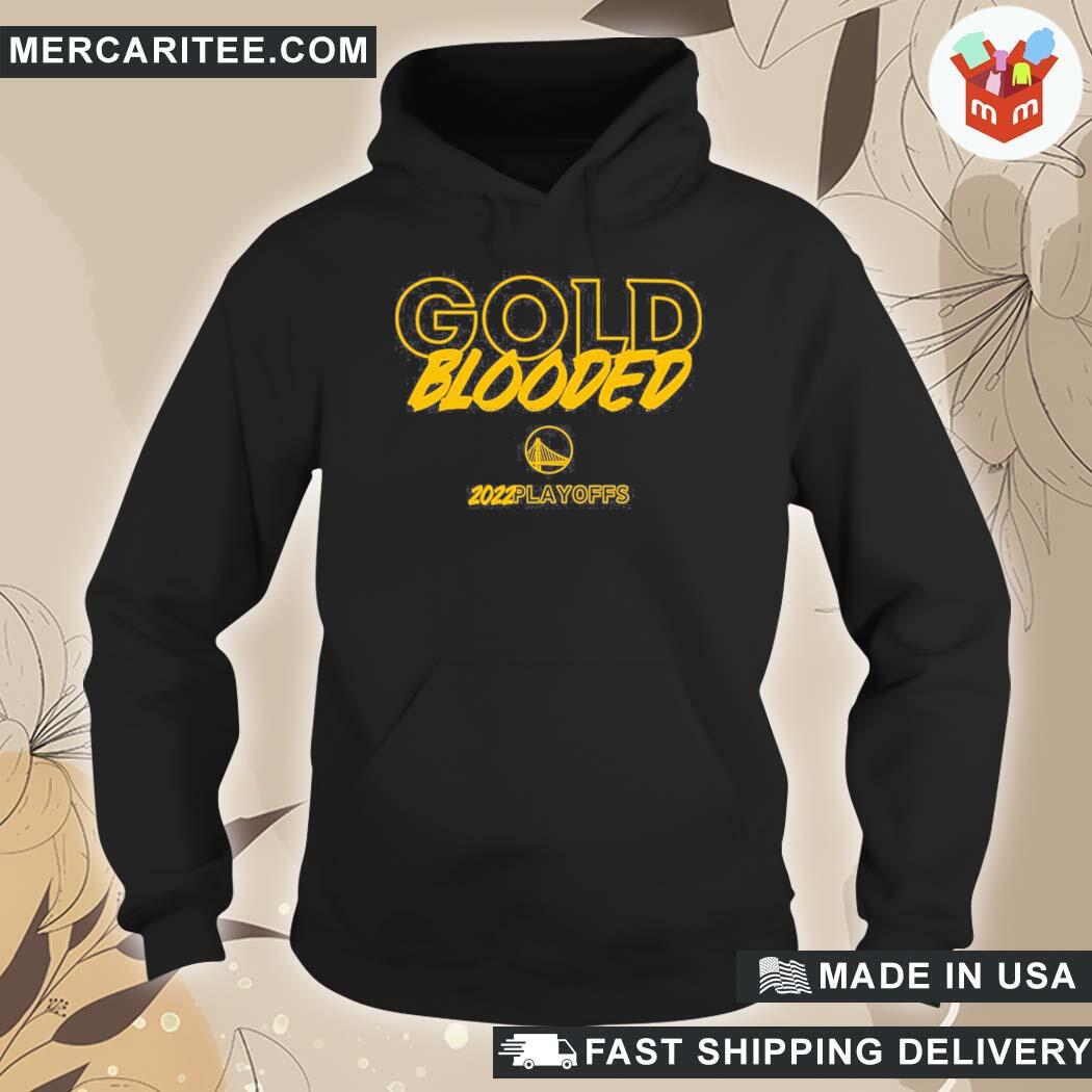 Official Denver Nuggets Vs Golden State Warriors Anthony Slater Gold Blooded 2022 Playoffs T-Shirt hoodie