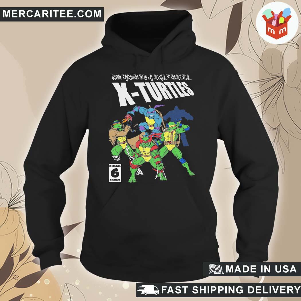 Official Mutants Turtles In A Half Shell X-turtles T-Shirt hoodie