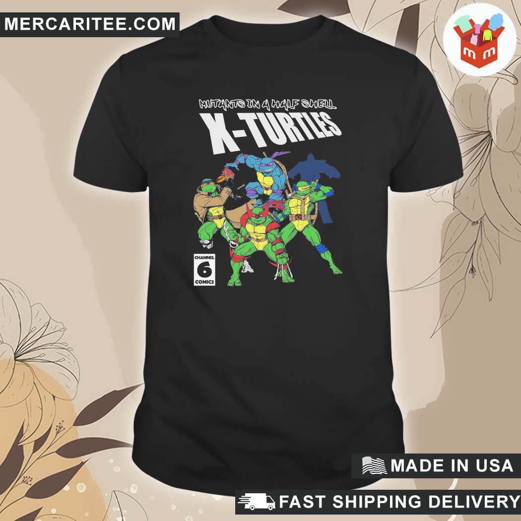 Official Mutants Turtles In A Half Shell X-turtles T-Shirt