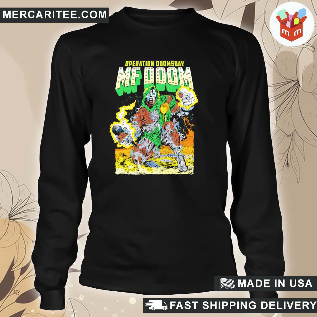 Official Operation Doomsday Mf Doom Doctor Doom T-Shirt long sleeve