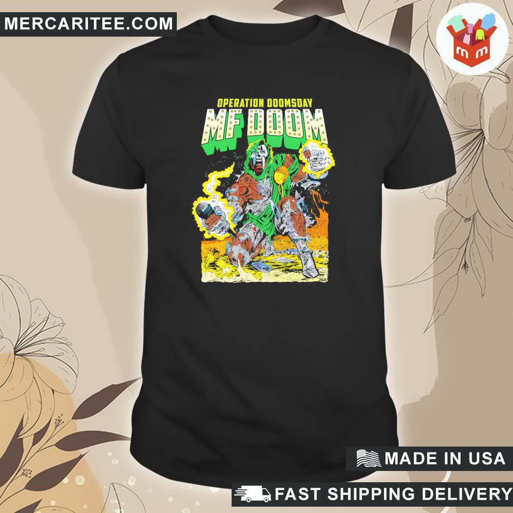 Official Operation Doomsday Mf Doom Doctor Doom T-Shirt