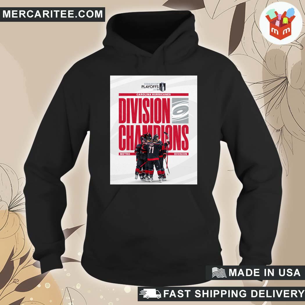Official Stanley Cup Playoff Carolina Hurricanes Division Champions Metro Division T-Shirt hoodie