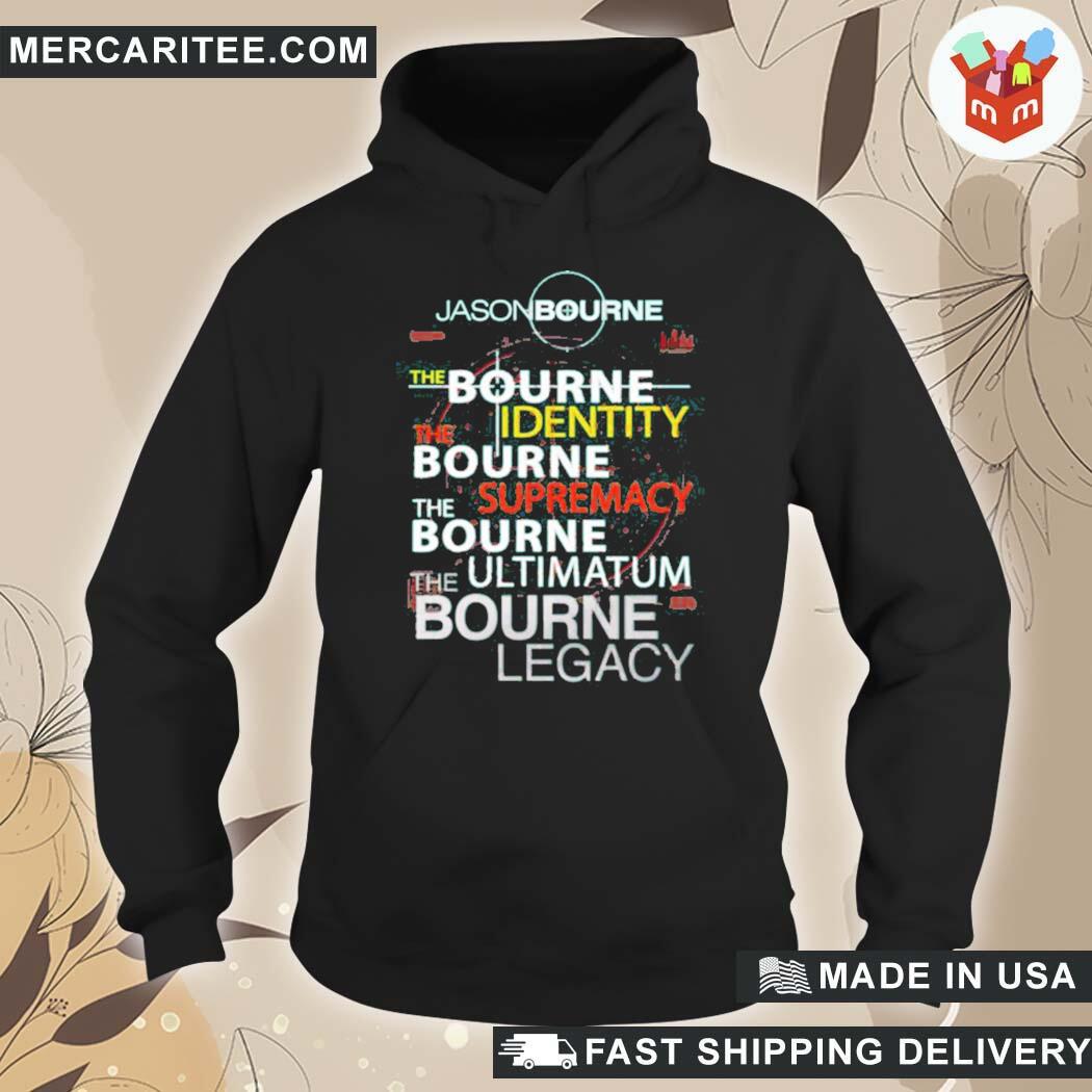 Official The Bourne Identity Jason Bourne T-Shirt hoodie