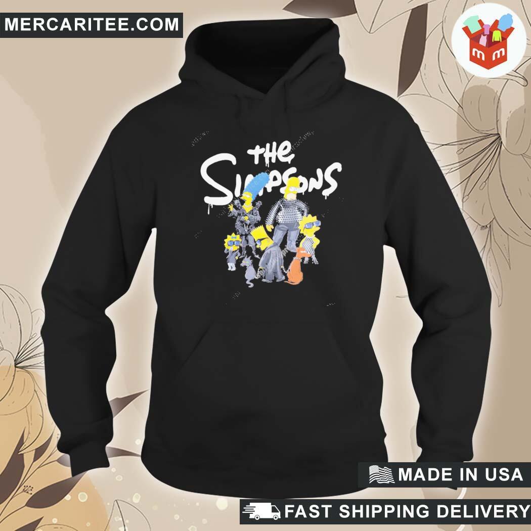 Official The Simpsons Cast Simpsons Models T-Shirt hoodie