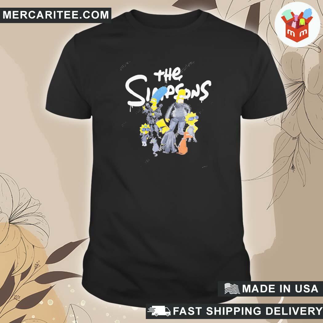 Official The Simpsons Cast Simpsons Models T-Shirt