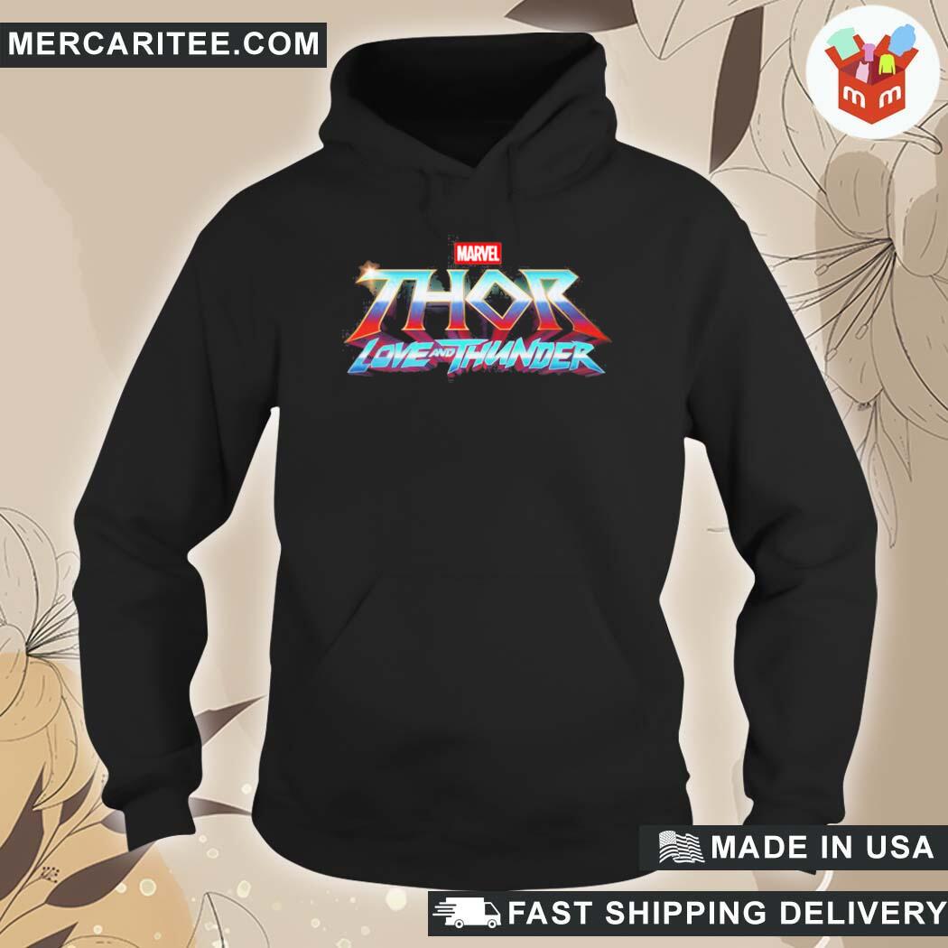 Official Thor Love And Thunder Logo T-Shirt hoodie