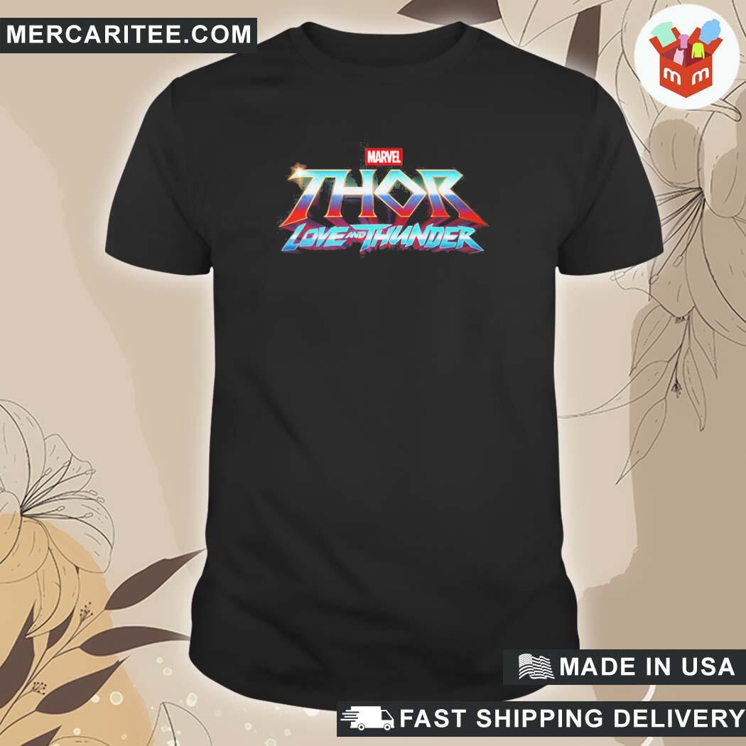 Official Thor Love And Thunder Logo T-Shirt
