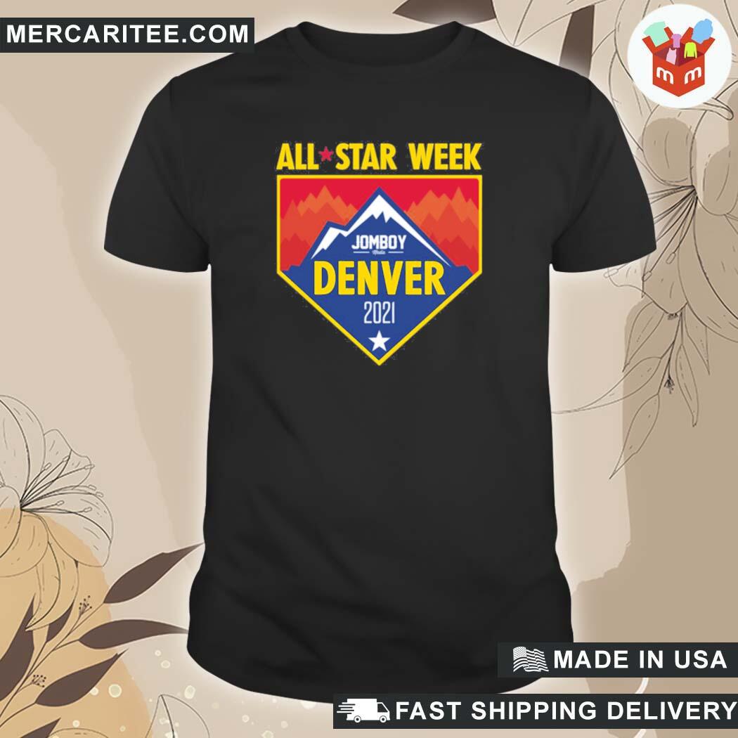 Official All Star Week Jomboy Denver 2021 Jomboy Media Merch T-Shirt