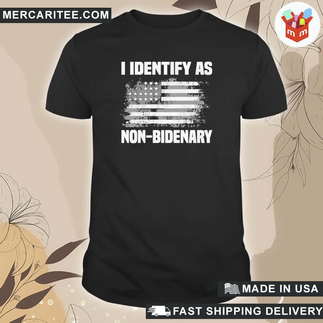 Official American Identify As Non-bidenary T-Shirt