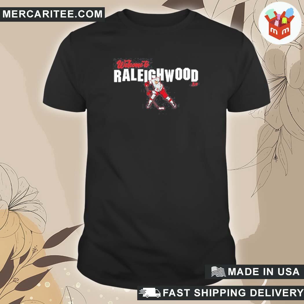 Official Carolina Hurricanes Andrei Svechnikov Welcome To Raleighwood T-Shirt