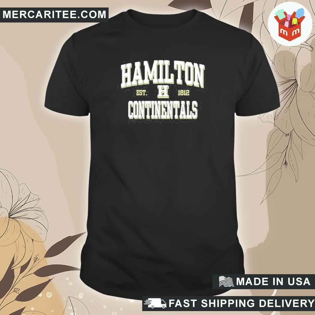 Official Champion Blue Hamilton Continentals Est 1812 T-Shirt