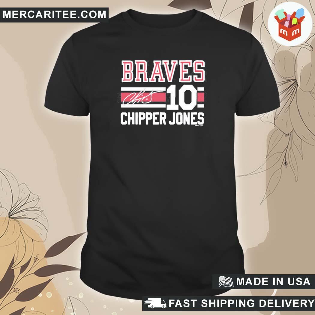 chipper jones braves t shirt