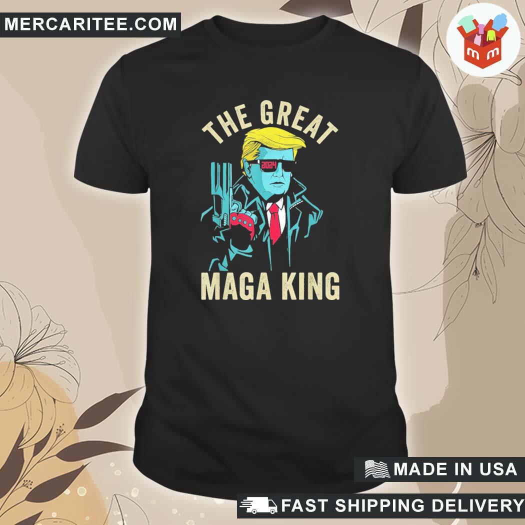 Official Donald Trump 2024 Ultra Maga The Great Maga King T-Shirt