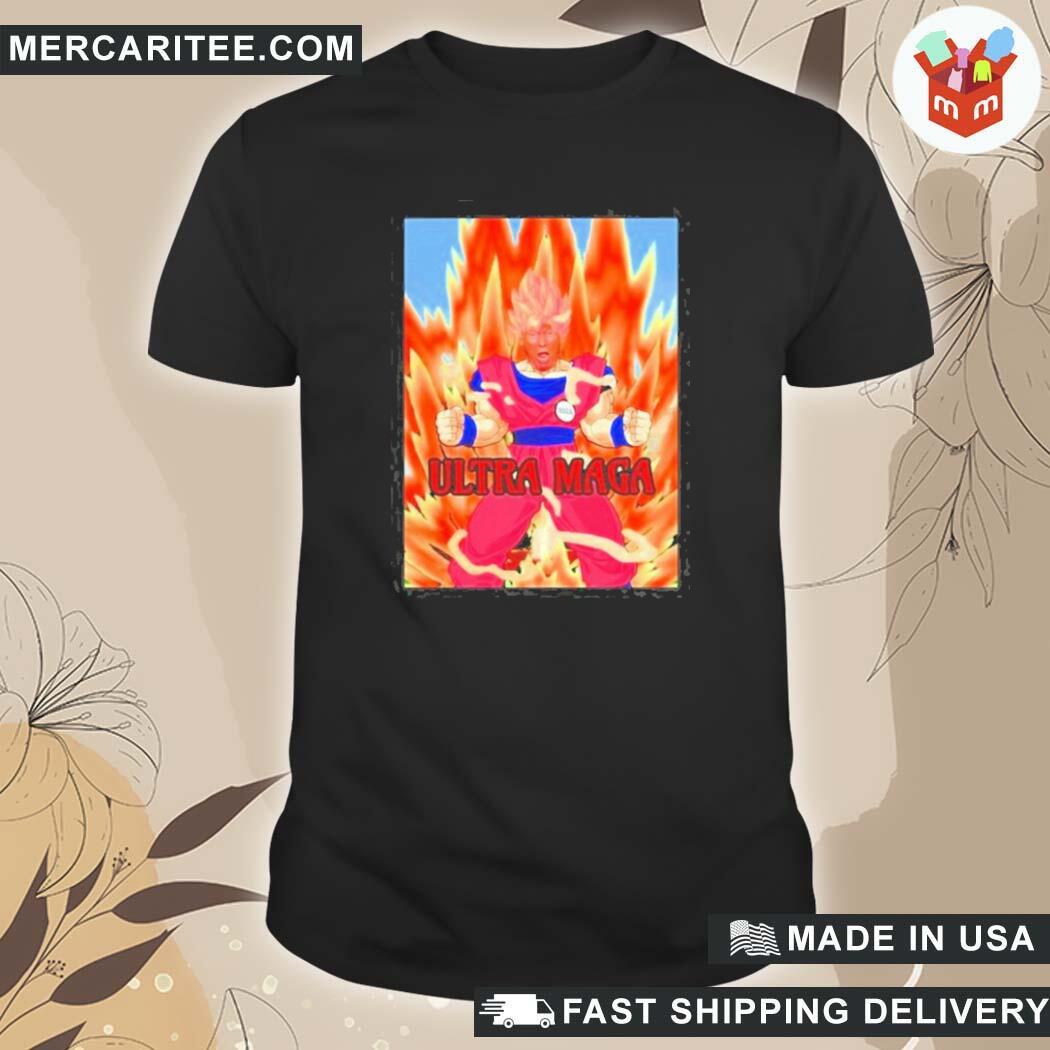 Official Donald Trump Ultra Maga Goku 2022 Son Goku Trump T-Shirt