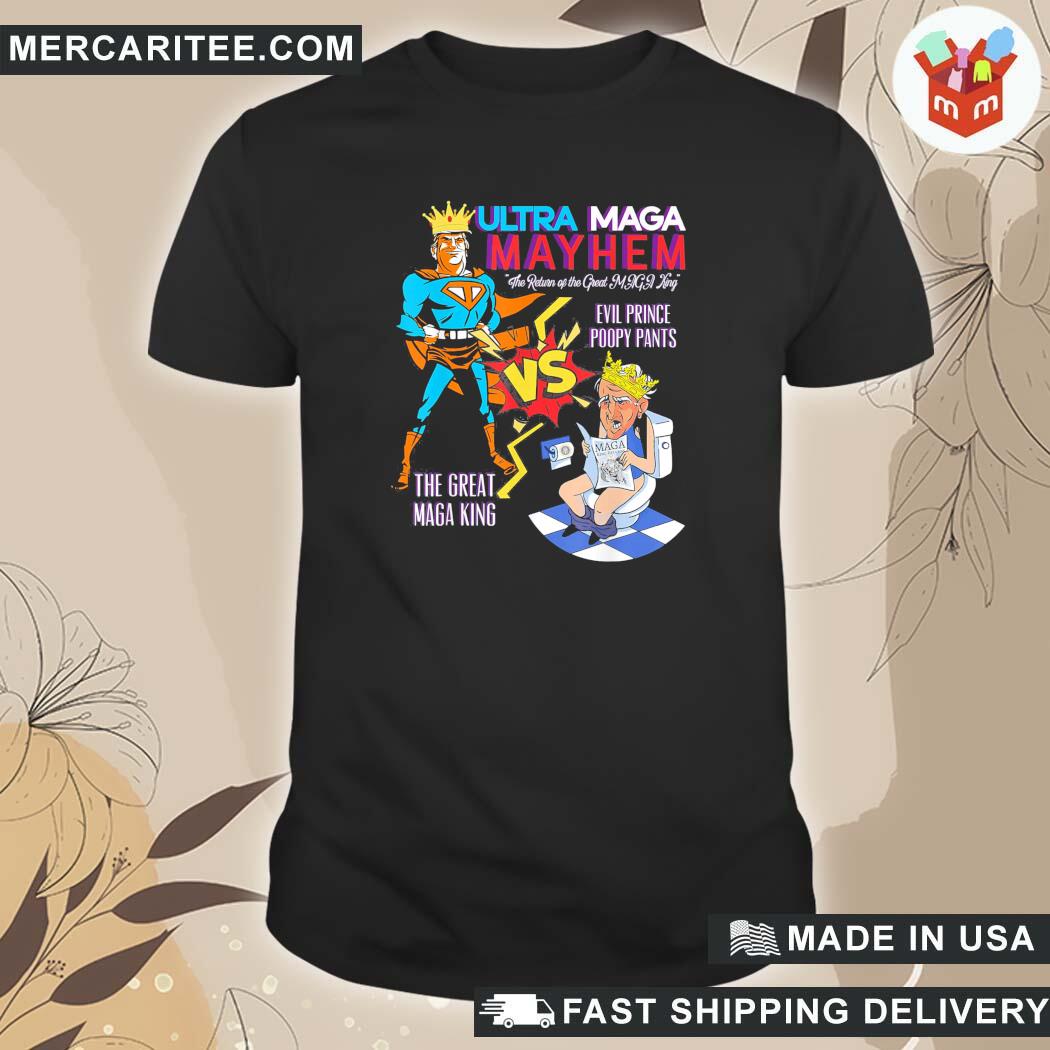 Official Great Maga King Donald Trump Biden Usa Ultra Maga T-Shirt