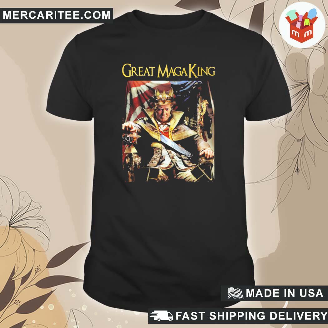 Official Great Maga King Donald Trump T-Shirt