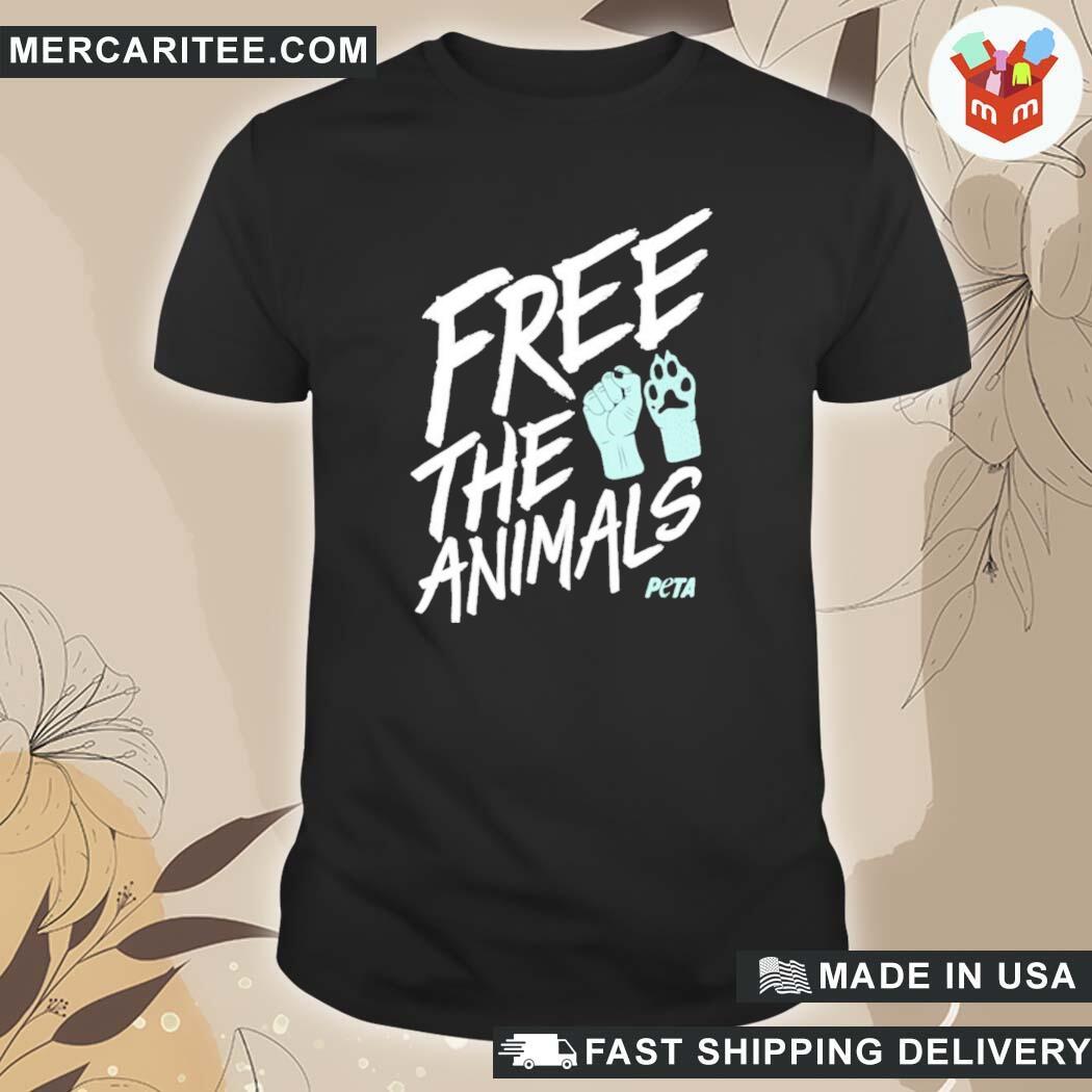 Official James Cromwell Free The Animals T-Shirt