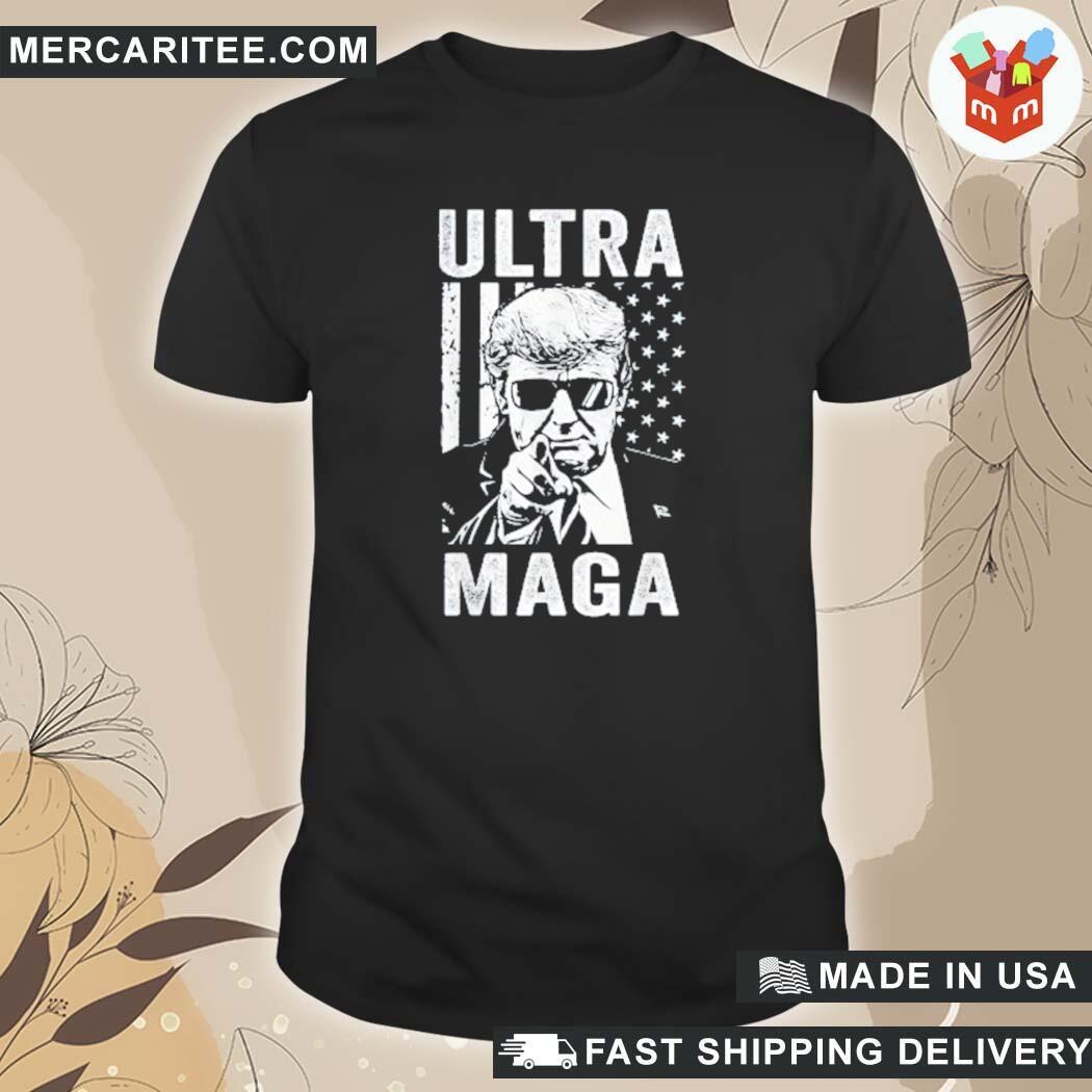 Official Joe Biden Ultra Maga American Flag T-Shirt