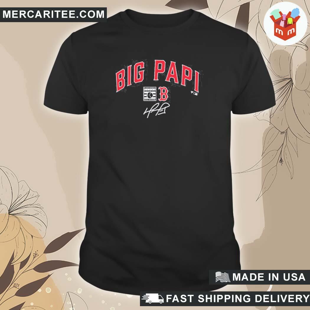 Official Mlb Boston Red Sox David Ortiz Big Papi T-Shirt