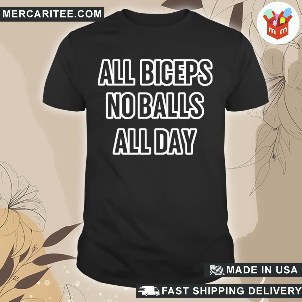 Official Mustafa Ali All Bicep No Balls All Day Theory T-Shirt