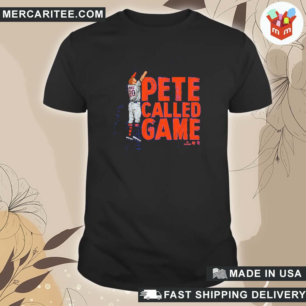 Official Pete Alonso Pete Called Game T-Shirt