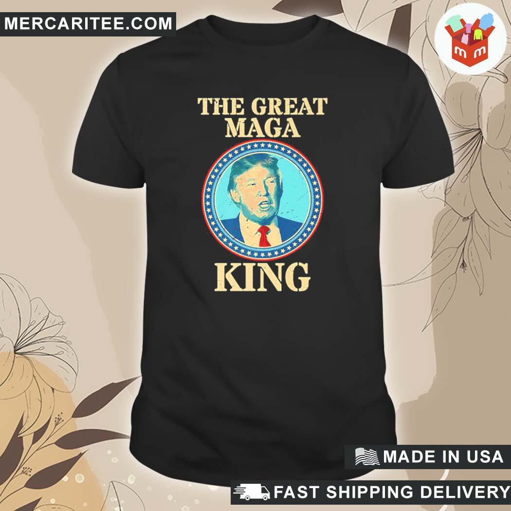 Official The Great Maga King Donald Trump Ultra Maga T-Shirt