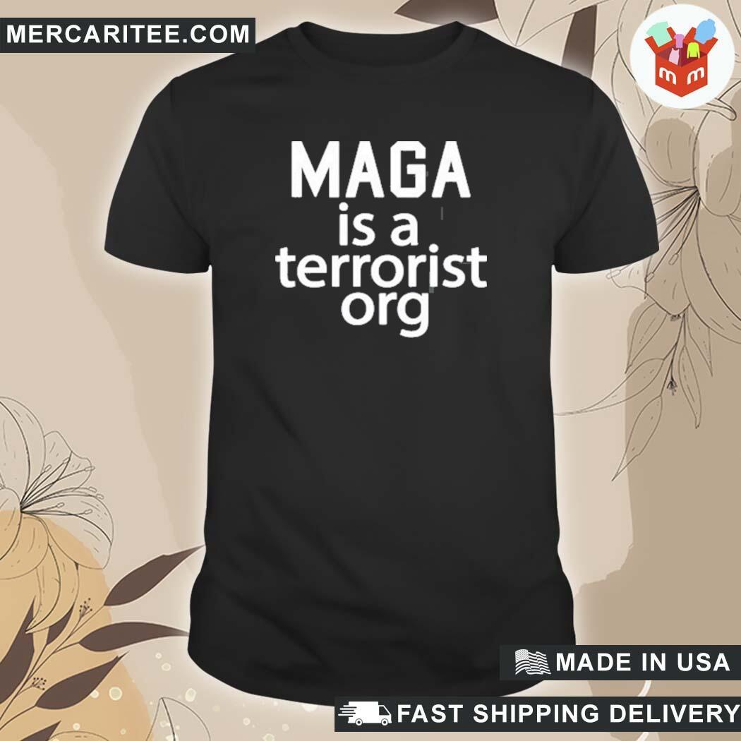 Official Ultra Maga Is A Terrorist Org Let Vote Blue Tuck Frump Go T-Shirt
