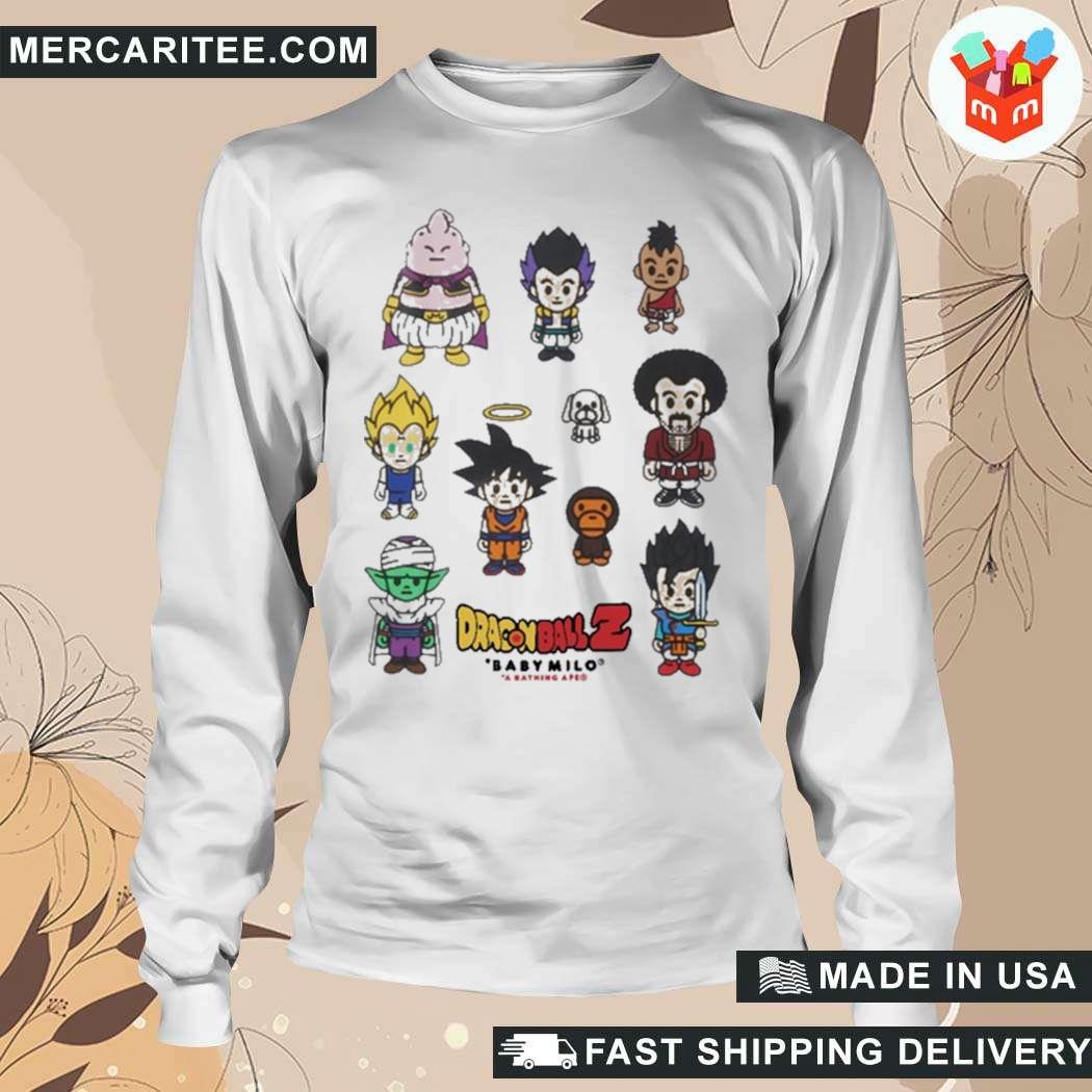 A Bathing Ape Bape X Dragon Ball Z Baby Milo 2022 T-Shirt, hoodie