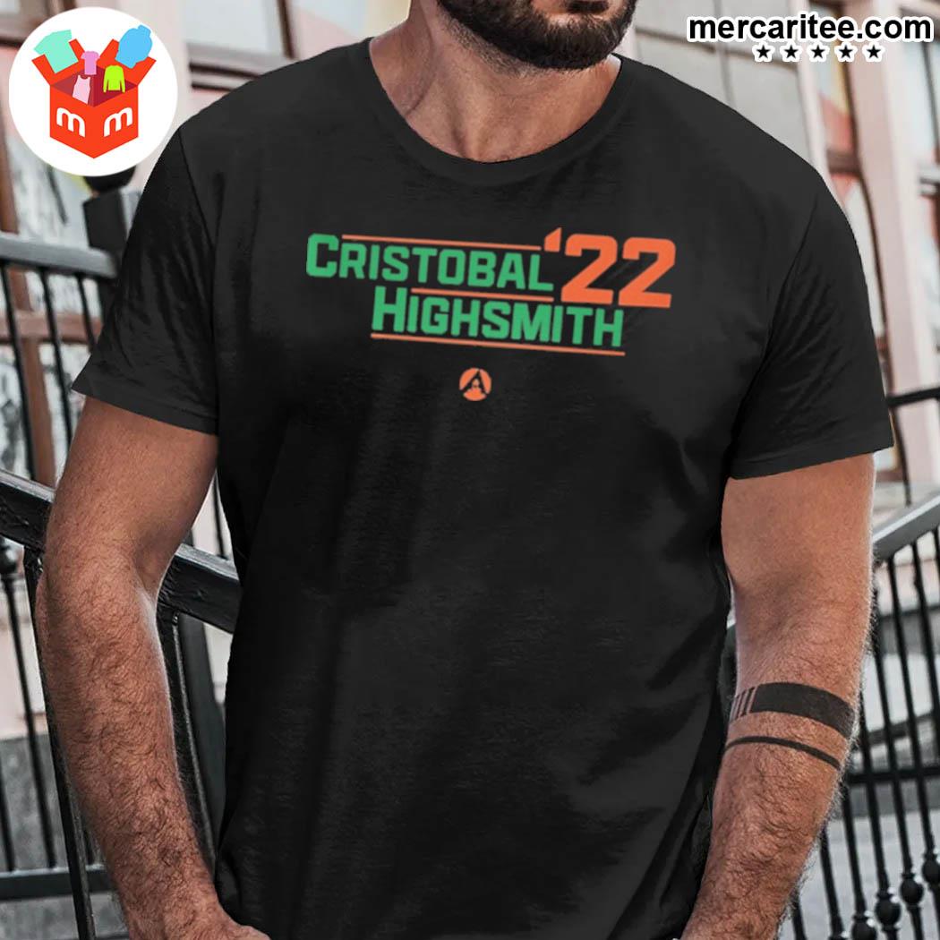 Adryn3000 Aboutthefans Store Cristobal '22 Highsmith T-Shirt