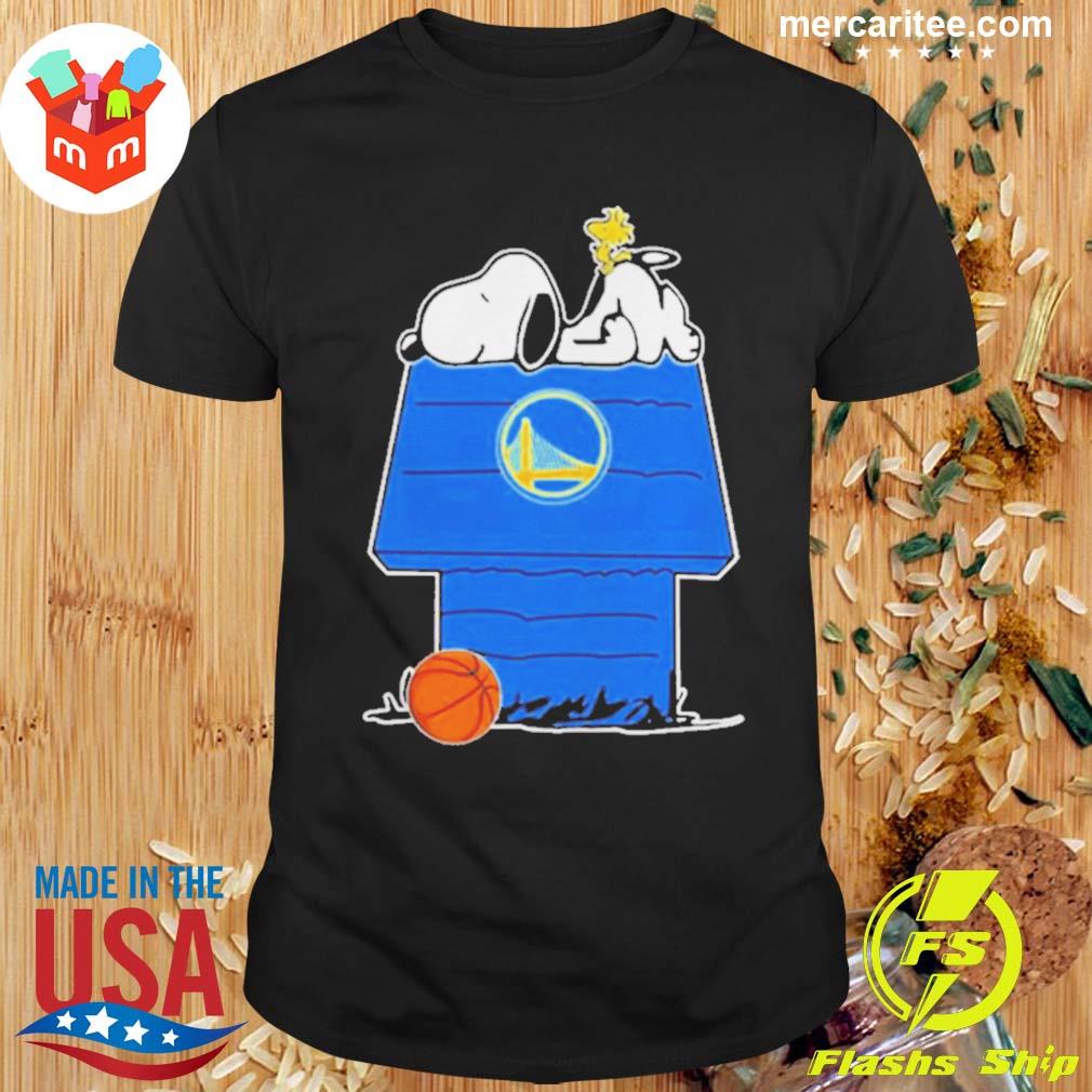 Funny golden State Warriors Nba Champions Snoopy Woodstock The Peanuts Movie T-Shirt