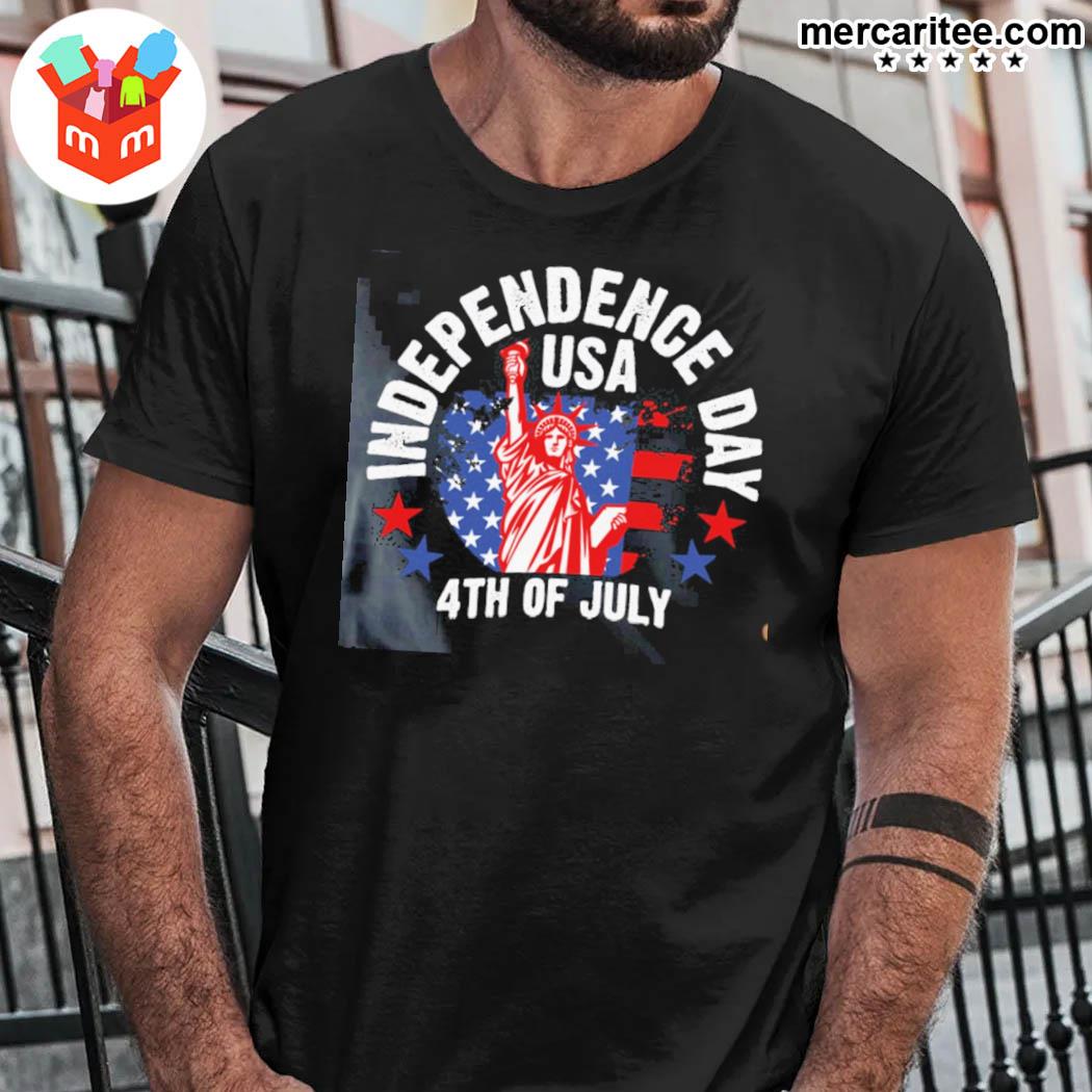 Independence Day Usa 4th Of July Merry 4th Of You Knowthe Thing Funny Biden T-Shirt