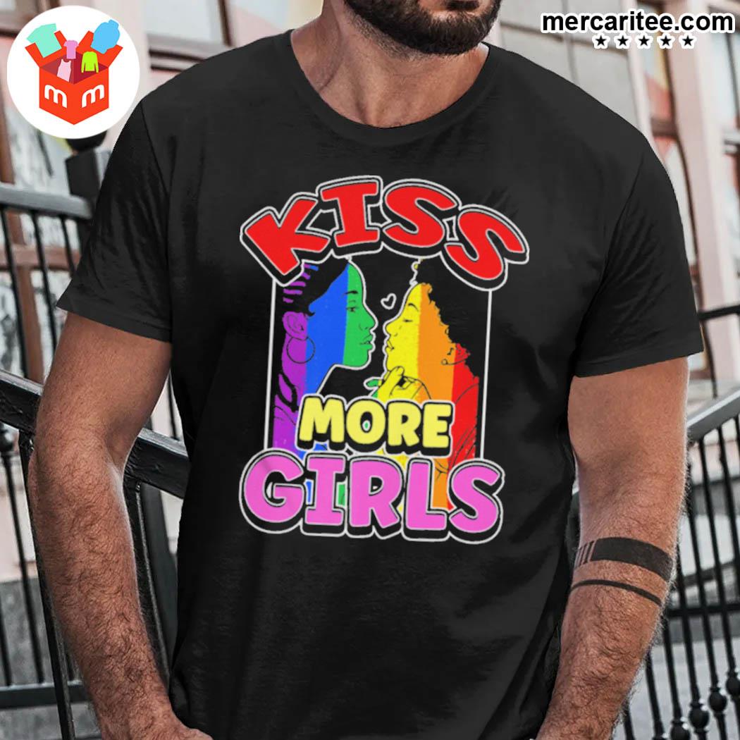 Long Sleeve Girls Kiss Girls T-Shirt LGBT t-shirt Hoodie Bella Canvas Tank Top