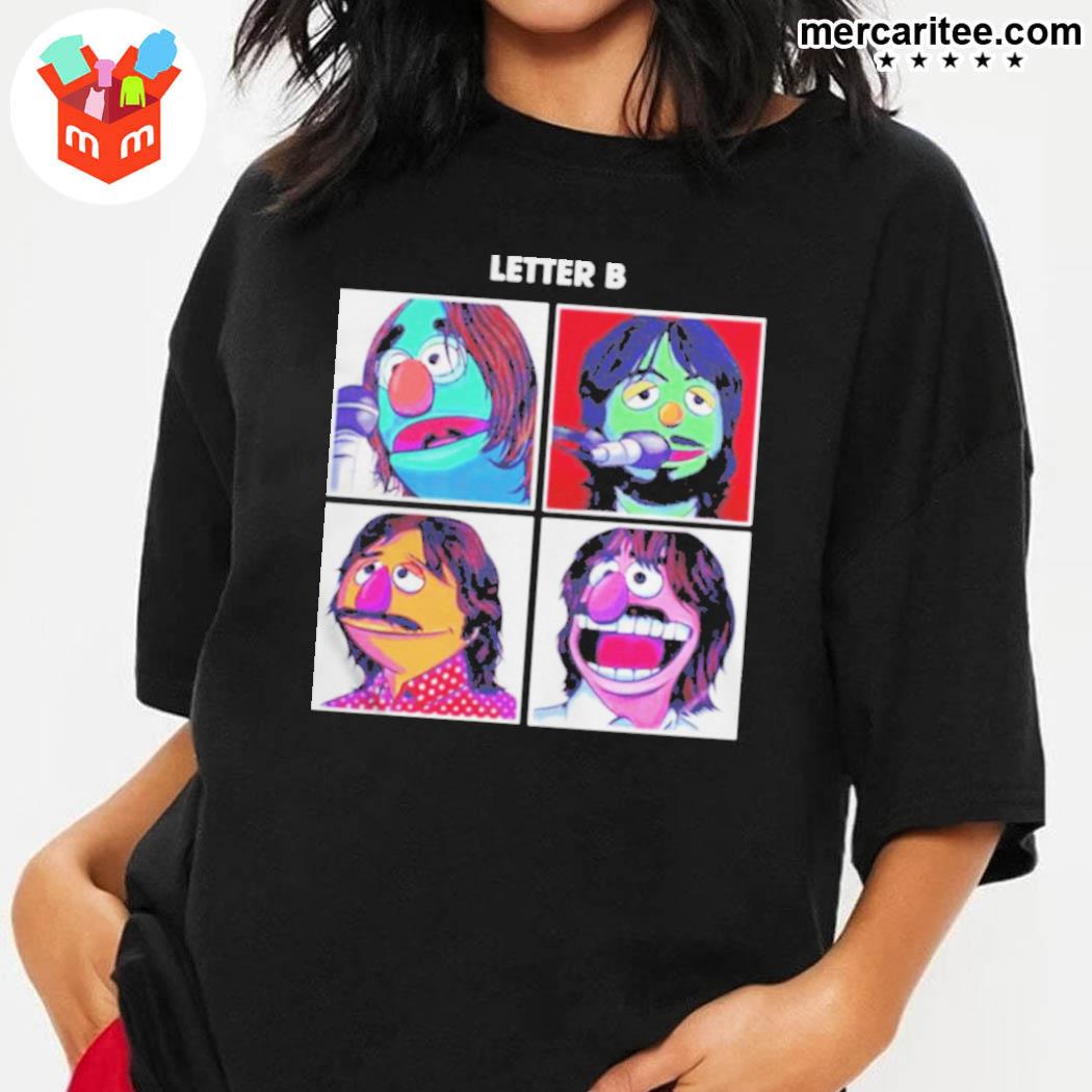 Letter B Muppets T-Shirt ladies tee