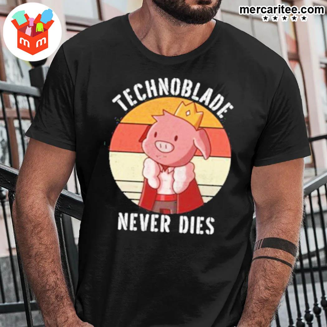 technoblade Never Dies Classic T Shirt, hoodie, sweater, long
