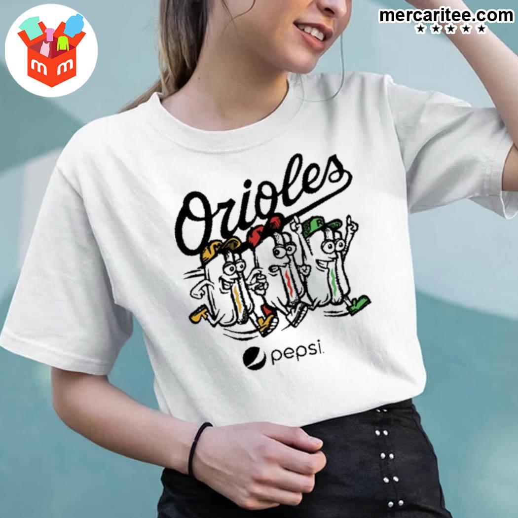 Baltimore Orioles Hot Dog Race shirt