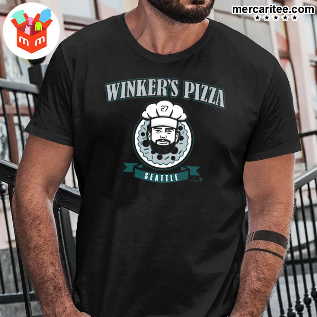 Mariners Team Store Seattle Mariners Winker's Pizza Seattle Breakingt Store Shirt
