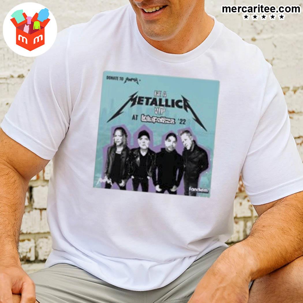 Official Be A Meta Vip At Lollapalooza 2022 T-Shirt