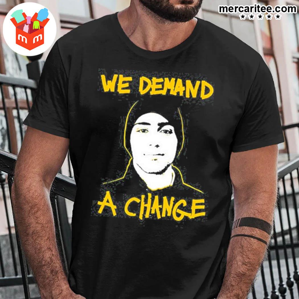 Official Change The Ref Demand A Change T-Shirt