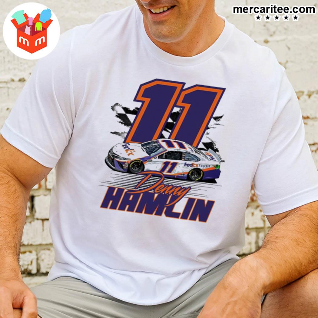 Official Denny Hamlin Nascar Driver Number Car Racing 11 T-Shirt