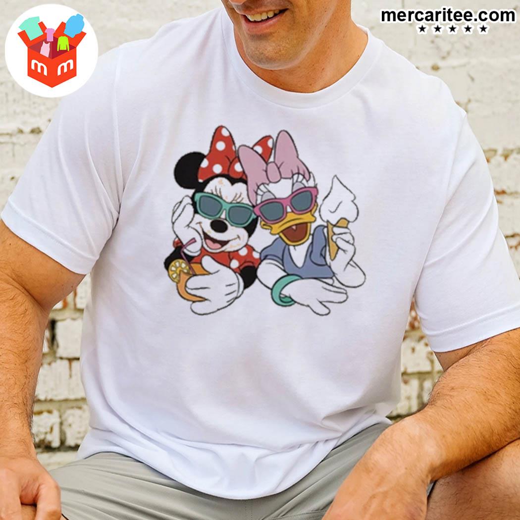 Official Disney Matching Minnie And Daisy Duck Disney Best Friends T-Shirt