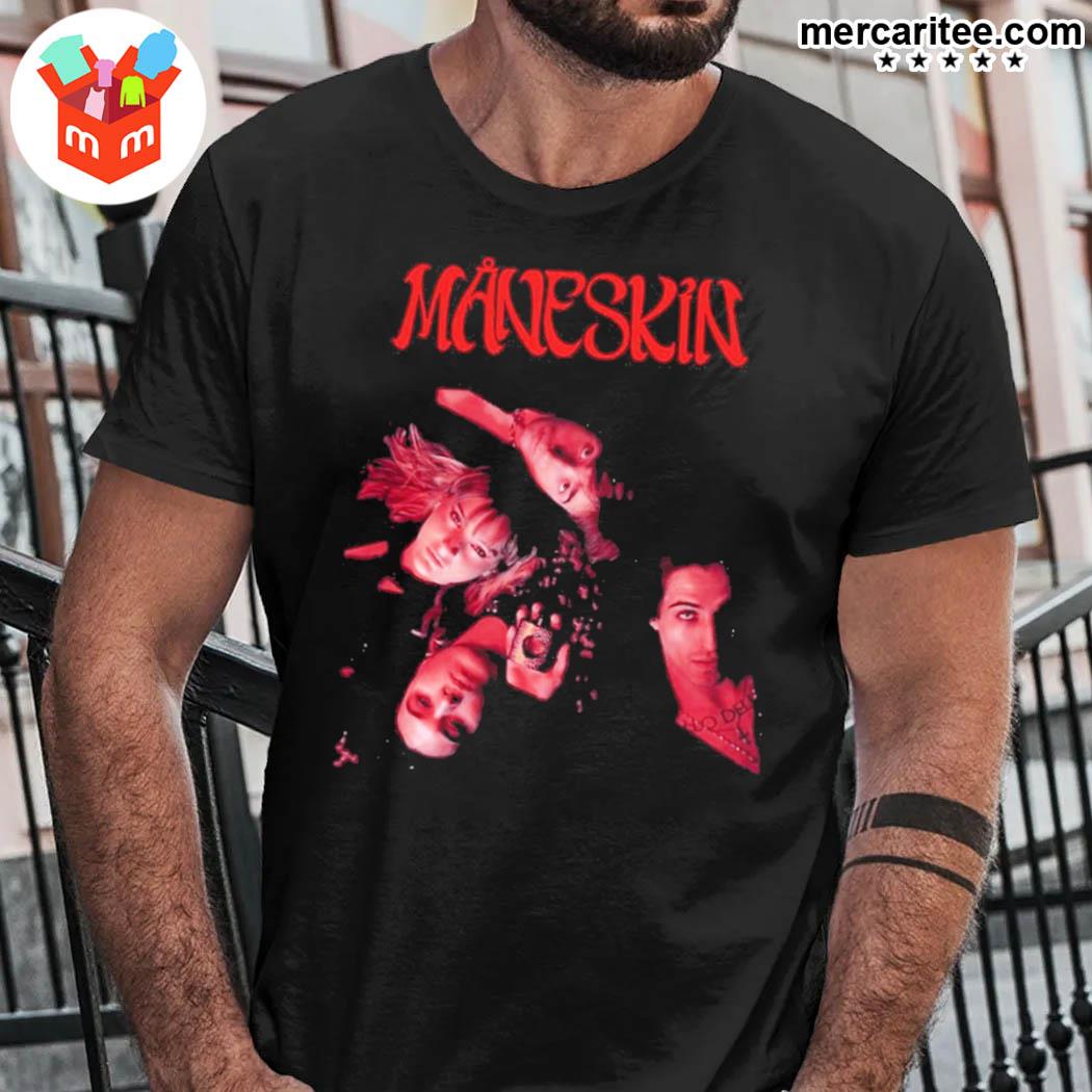 Official Italian Glam Rock Band Maneskin Graphic T-Shirt
