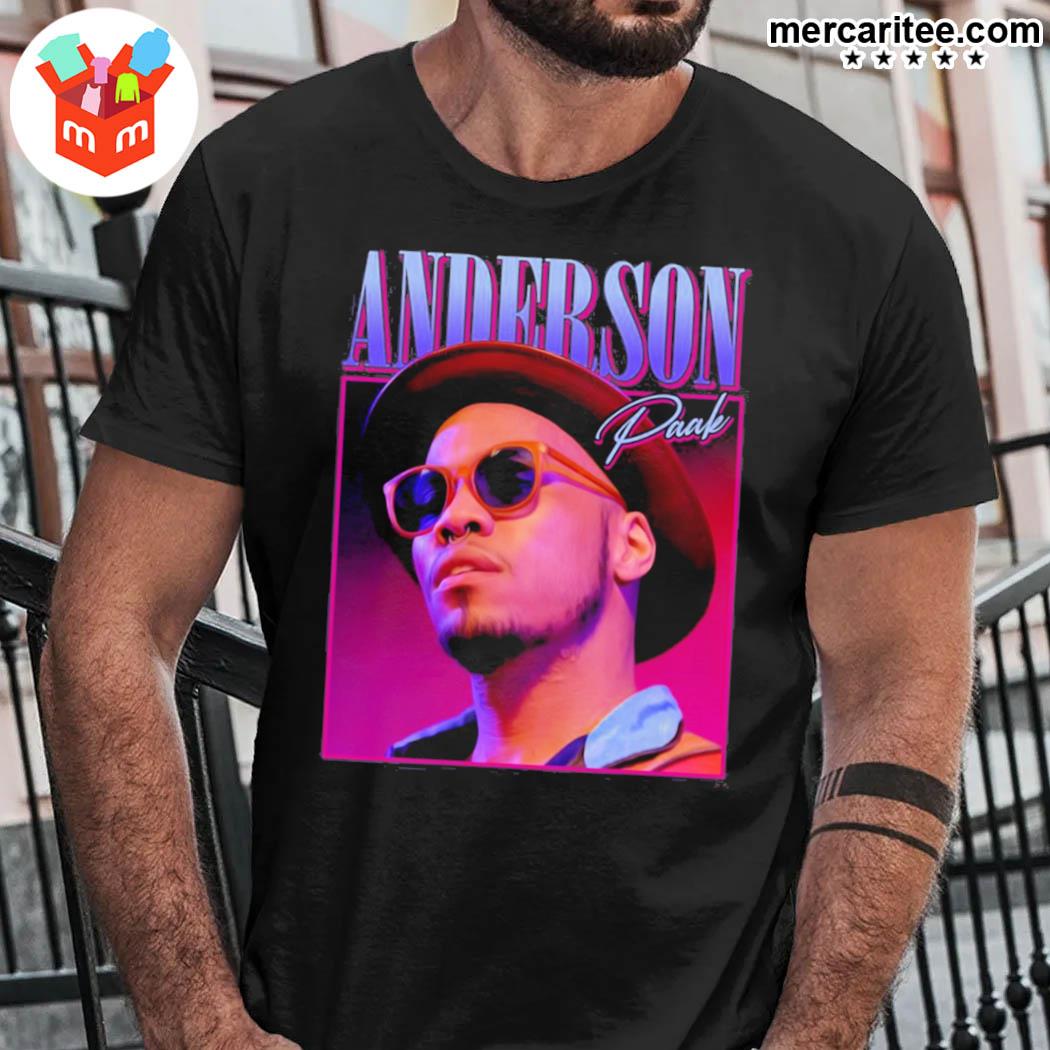 Official Retro Anderson Paak Music Artist T-Shirt
